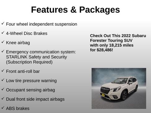 Used 2022 Subaru Forester Touring AWD/4WD image 17