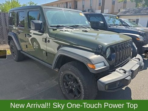 Used 2021 Jeep Wrangler Unlimited Sport AWD/4WD image 2