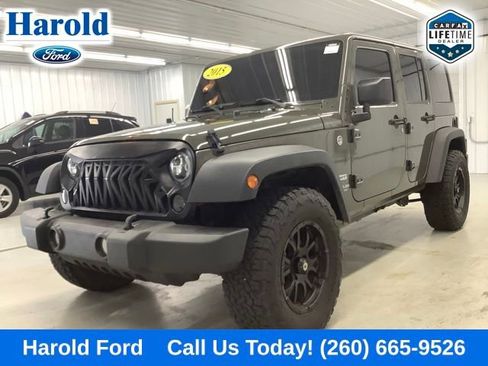 Used 2015 Jeep Wrangler Unlimited Sport w/ Quick Order Package 24S AWD/4WD image 3