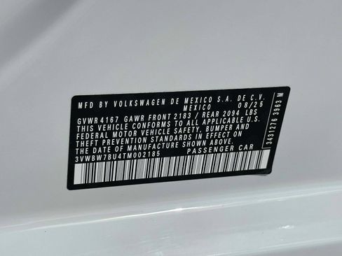 Certified 2026 Volkswagen Jetta Sport FWD image 25