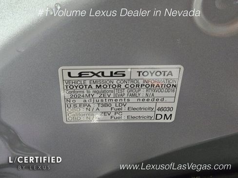 Certified 2024 Lexus RZ 300e Premium FWD image 29