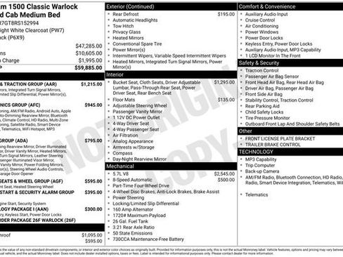 Used 2024 RAM 1500 Classic Warlock w/ Trailer & Traction Group image 17