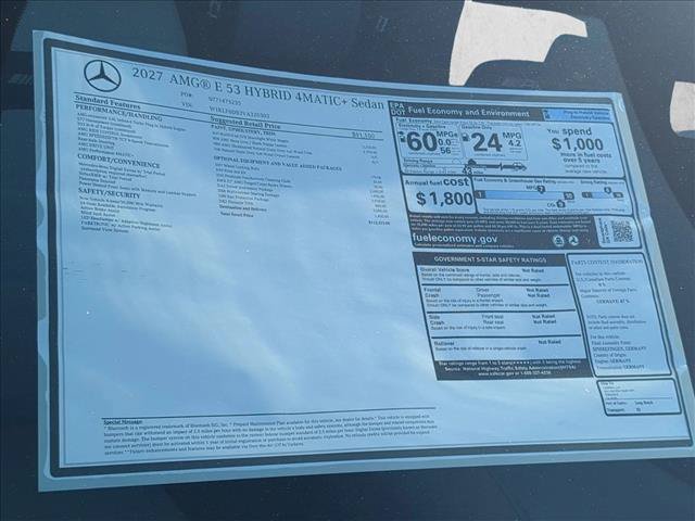 New 2027 Mercedes-Benz E 53 AMG e 4MATIC Sedan image 18