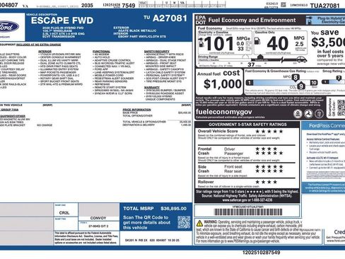 New 2026 Ford Escape SE image 7