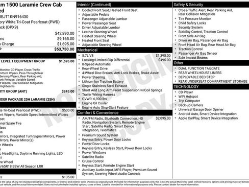 Used 2019 RAM 1500 Laramie image 3