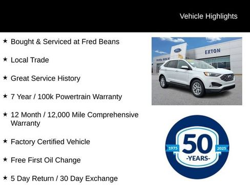 Certified 2022 Ford Edge SEL w/ Convenience Package image 7