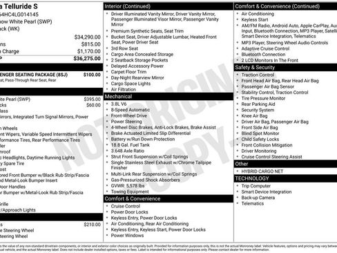 Used 2020 Kia Telluride S w/ S 8 Passenger Seating Package image 15