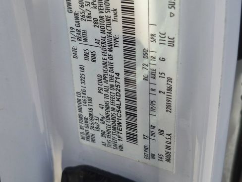 Used 2020 Ford F150 Lariat RWD image 31