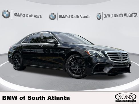 Used 2020 Mercedes-Benz S 63 AMG 4MATIC Sedan image 1