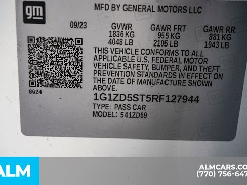 Used 2024 Chevrolet Malibu LT image 63