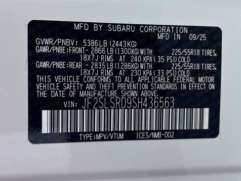 New 2025 Subaru Forester Limited image 33