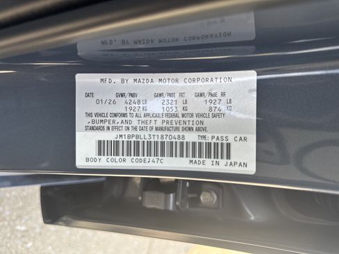 New 2026 MAZDA MAZDA3 Carbon AWD/4WD image 28