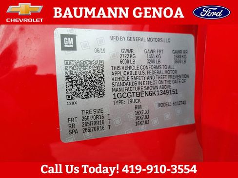 Used 2019 Chevrolet Colorado W/T w/ WT Convenience Package AWD/4WD image 30