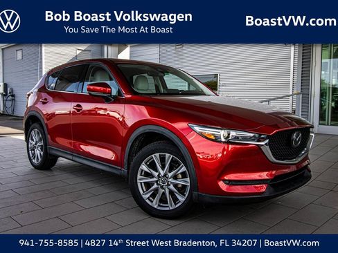 Used 2021 MAZDA CX-5 Grand Touring w/ GT Premium Package image 1