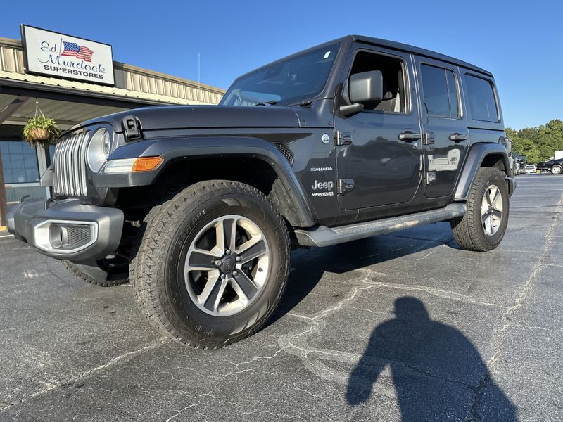 Used 2019 Jeep Wrangler Unlimited Sahara image 1