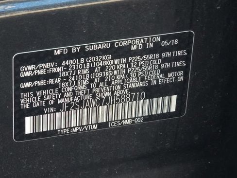 Used 2018 Subaru Forester 2.5i Touring AWD/4WD image 10