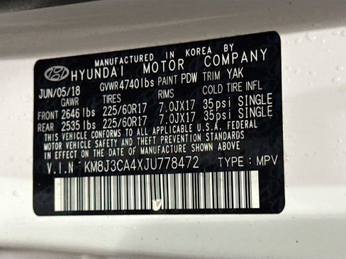 Used 2018 Hyundai Tucson SEL Plus image 33