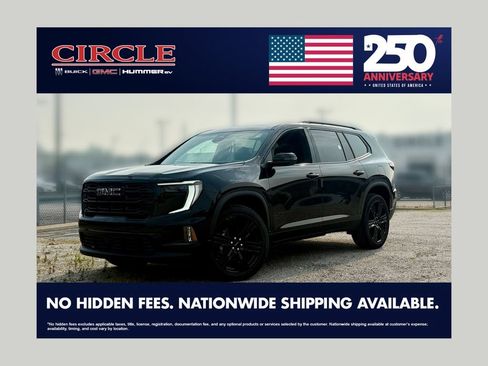 New 2026 GMC Acadia Elevation w/ Black Edition AWD/4WD image 1