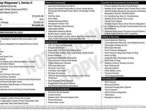 Used 2023 Jeep Wagoneer L Series II image 24