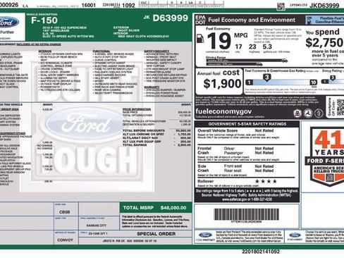 Used 2018 Ford F150 XLT w/ Equipment Group 302A Luxury image 1