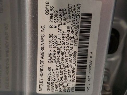 Used 2018 Honda Accord Touring image 31