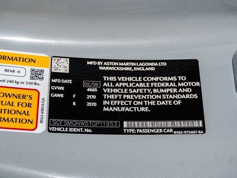 New 2026 Aston Martin V8 Vantage S image 38