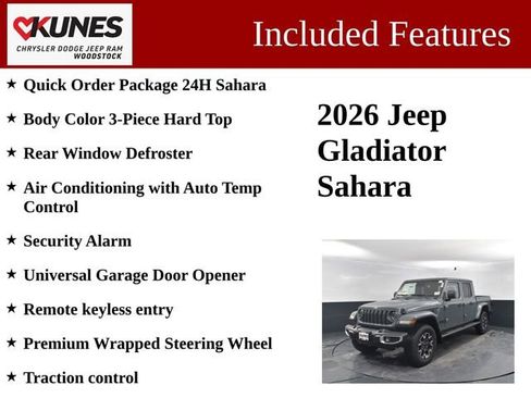 New 2026 Jeep Gladiator Sport image 3