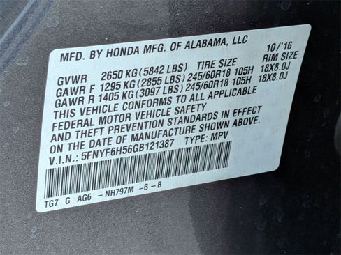 Used 2016 Honda Pilot EX-L image 33