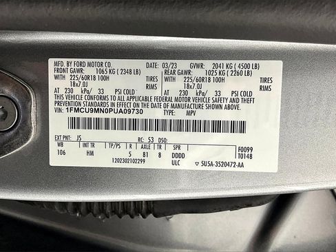 Used 2023 Ford Escape ST-Line w/ Tech Pack #1 image 35