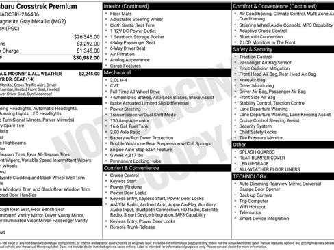 Certified 2024 Subaru Crosstrek 2.0i Premium image 35