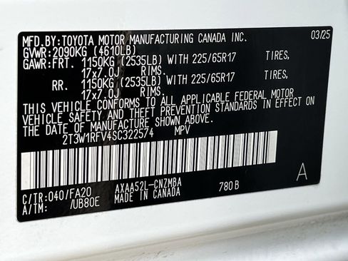 Used 2025 Toyota RAV4 XLE FWD image 7