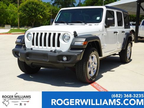 Used 2021 Jeep Wrangler Unlimited Sport AWD/4WD image 1