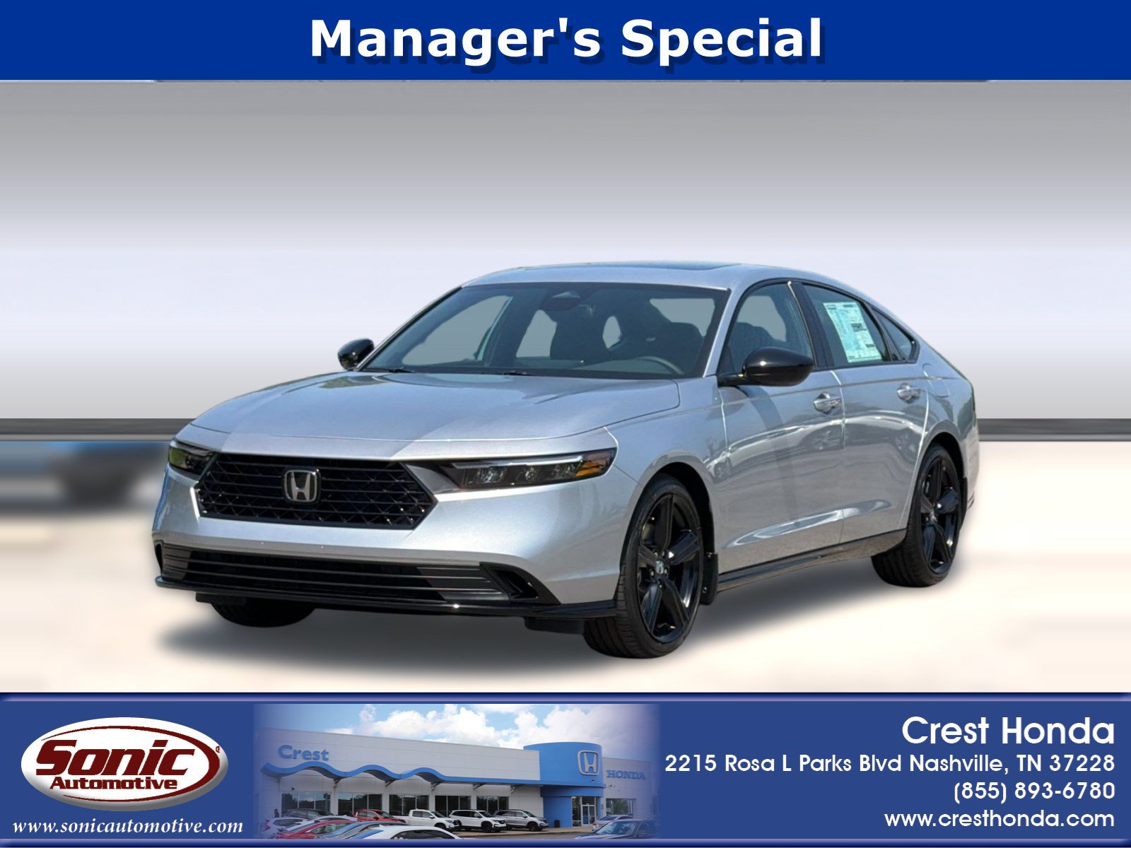 New 2026 Honda Accord Sport image 1