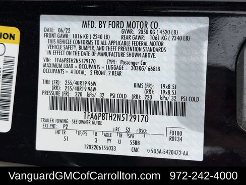 Used 2022 Ford Mustang Coupe RWD image 29
