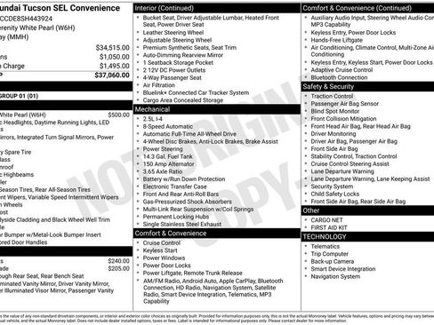 Certified 2025 Hyundai Tucson SEL AWD/4WD image 5