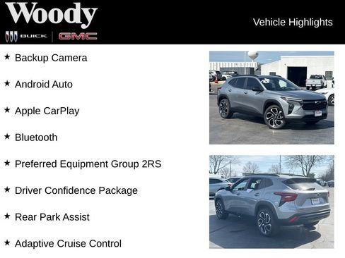 Certified 2024 Chevrolet Trax RS w/ Driver Confidence Package image 3