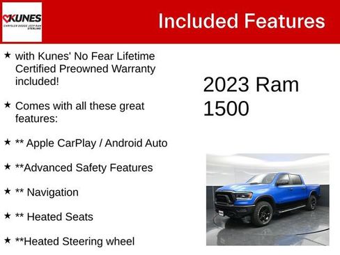 Used 2023 RAM 1500 Rebel w/ Night Edition AWD/4WD image 4