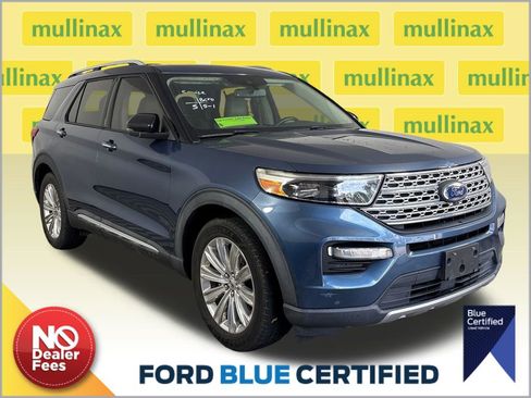Certified 2020 Ford Explorer Limited w/ Class III Trailer Tow Package RWD image 1