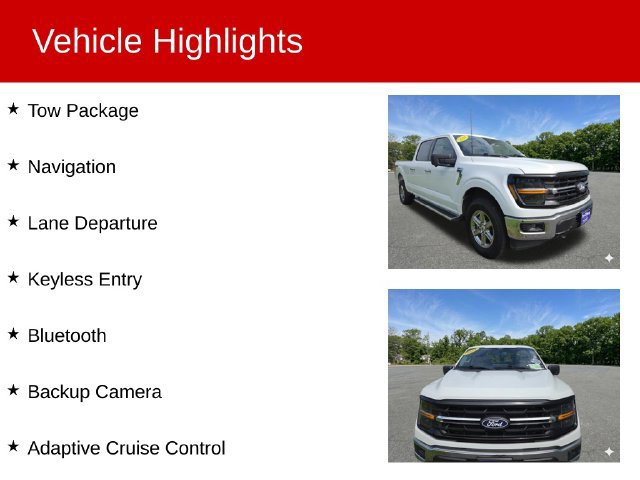 Used 2024 Ford F150 XLT w/ Tow/Haul Package AWD/4WD image 2