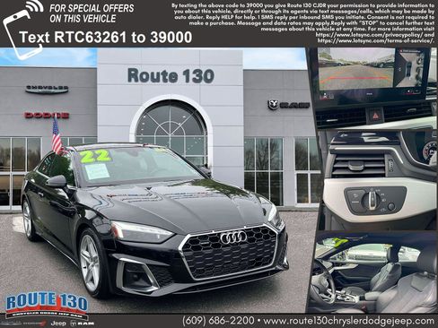Used 2022 Audi A5 2.0T Premium Plus AWD/4WD image 1