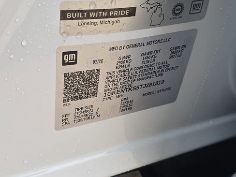 New 2026 GMC Acadia Denali Ultimate w/ LPO, Floor Liner Package image 36