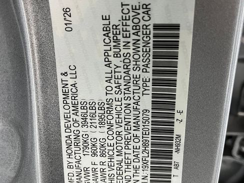 New 2026 Honda Civic Sport image 17