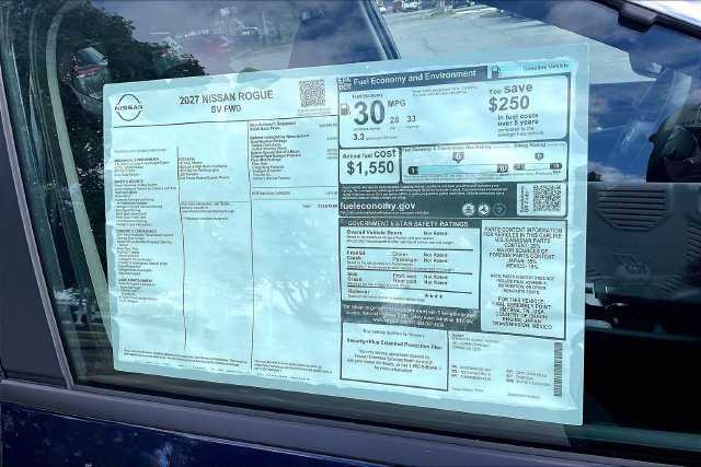 New 2027 Nissan Rogue SV w/ Cold Weather Package FWD image 12