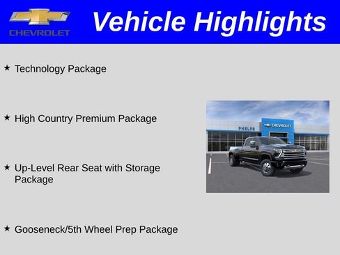 New 2026 Chevrolet Silverado 3500 High Country w/ High Country Premium Package AWD/4WD image 2