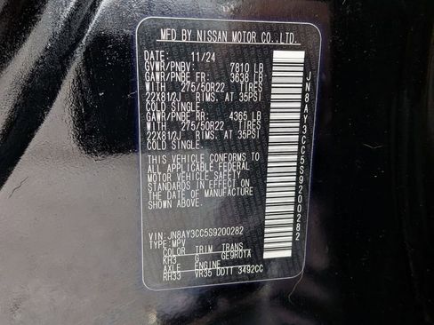 Used 2025 Nissan Armada Platinum Reserve image 31