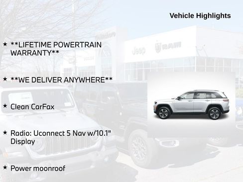 Used 2024 Jeep Grand Cherokee Limited 4xe AWD/4WD image 5