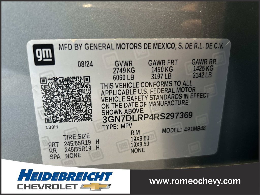 Used 2024 Chevrolet Equinox EV LT FWD image 8