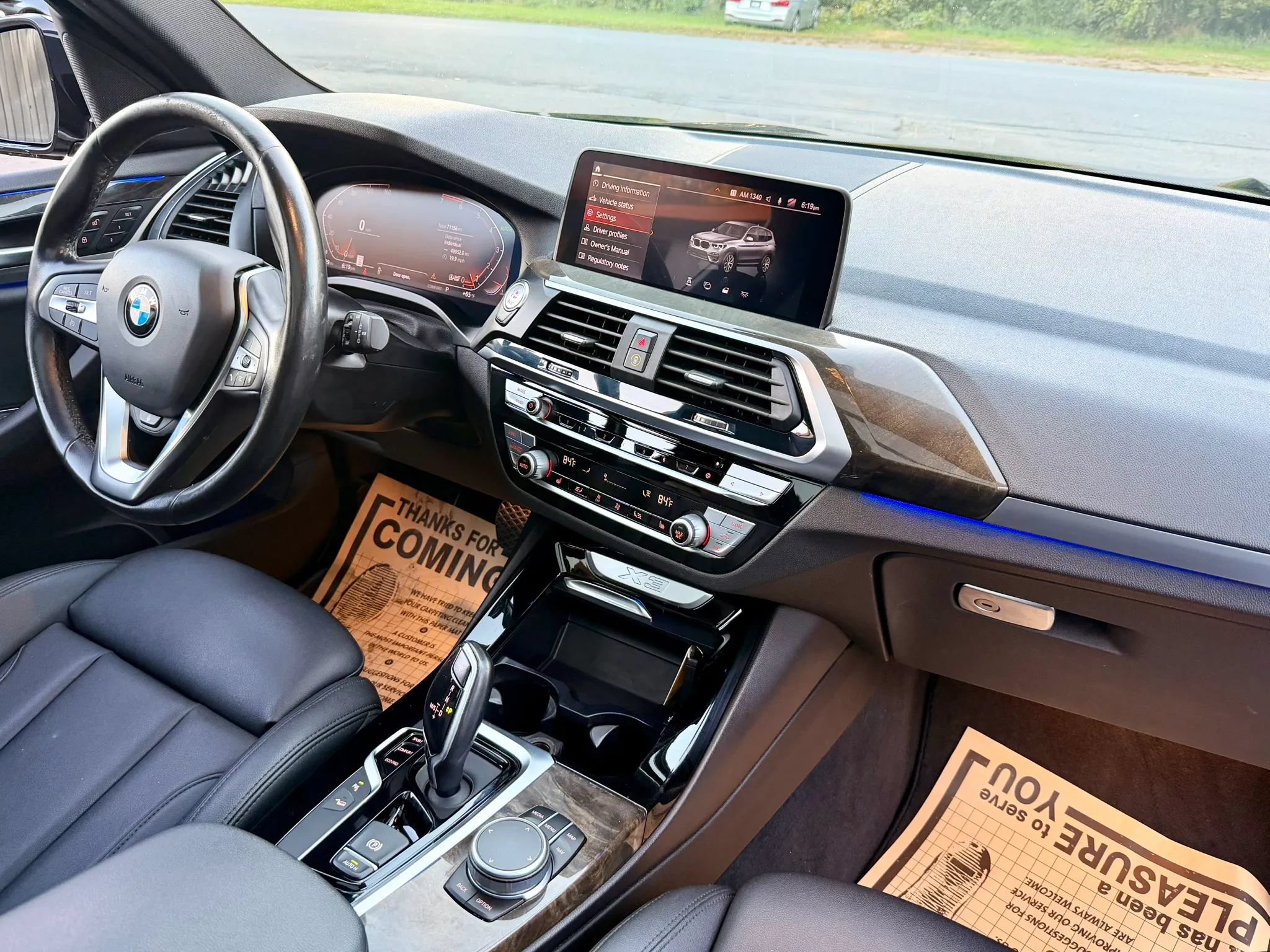Used 2020 BMW X3 xDrive30i w/ Convenience Package AWD/4WD image 35