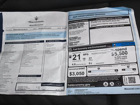 Used 2024 Maserati GranTurismo Modena image 79