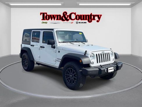 Certified 2017 Jeep Wrangler Unlimited Sport w/ Connectivity Group AWD/4WD image 1